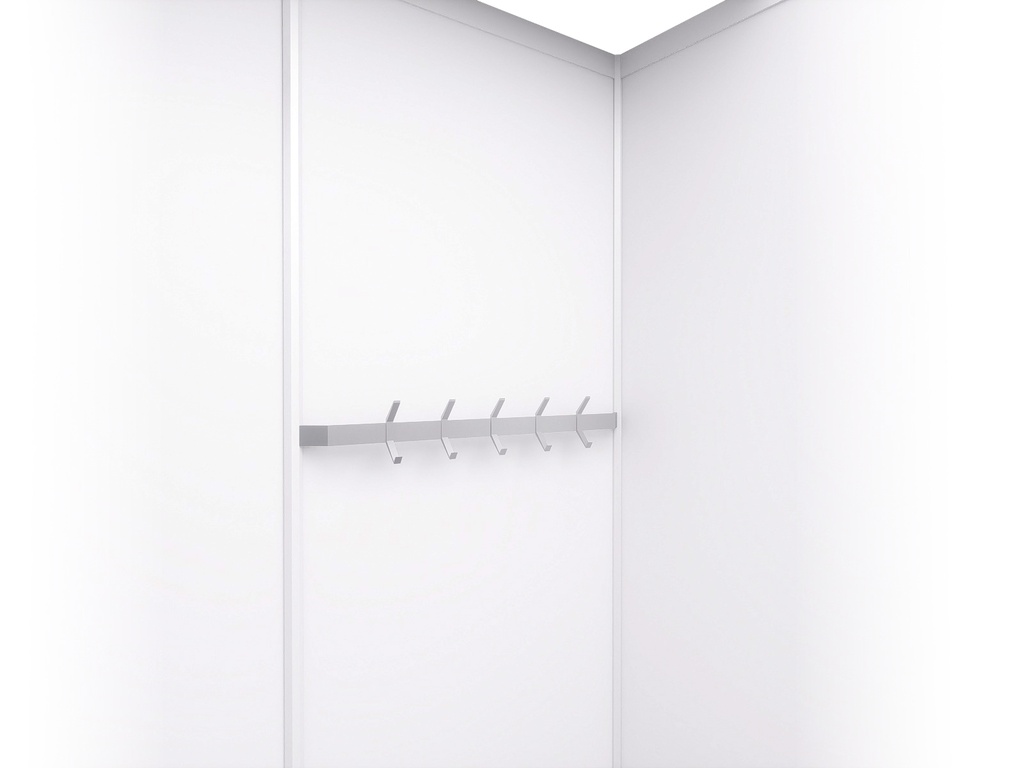 163 Porte-manteaux L100cm. Fixation murale