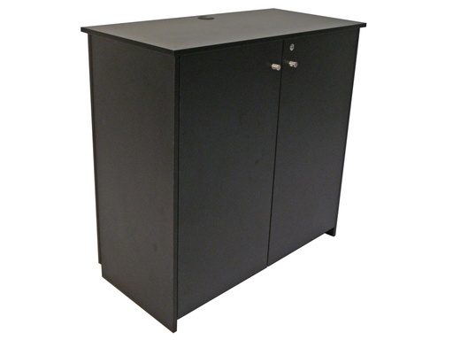 Puidoux | Black lockable counter